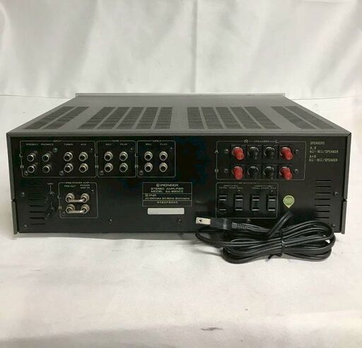 【北見市発】パイオニア PIONEER STEREO AMPLEFIER SA-8900Ⅱ シルバー (E3607rwrYM)