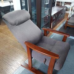 オットマン付き　リクライニングチェアの画像