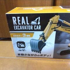 【新品未開封】リアルショベルカー　イエローの画像