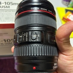 CanonのEF 24-105mm f/4L IS USM 訳ありの画像