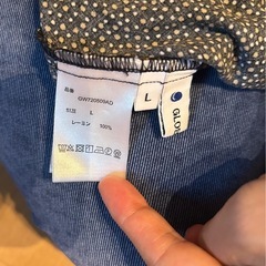 global workシャツワンピース【sizeL】の画像