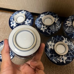 和皿　蓋付き　茶碗蒸しなどに　5つセットの画像