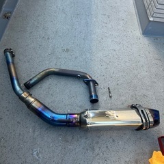 CB125r CB125r フルエキ　マフラー　フルエキゾースト　チタンの画像