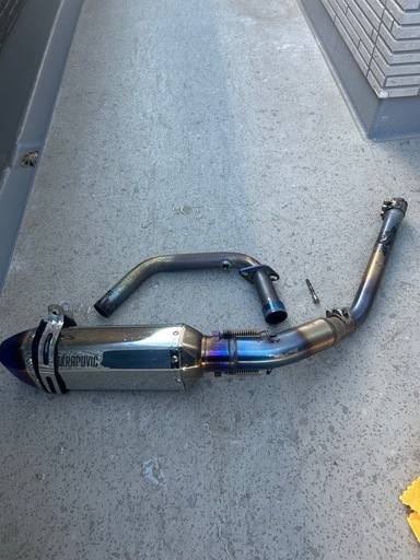 CB125r CB125r フルエキ　マフラー　フルエキゾースト　チタン