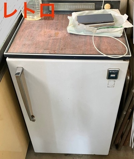 昭和レトロ家電】SANYO 小型冷蔵庫 (すみお) 立花のキッチン家電
