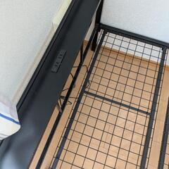 パイプベッド ベッドフレーム シングルの画像