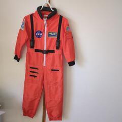 宇宙飛行士　NASA　コスチューム　コスプレ　ハロウィン　４-６歳の画像