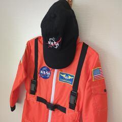宇宙飛行士　NASA　コスチューム　コスプレ　ハロウィン　４-６歳の画像