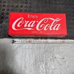 当時物 コカコーラ カセットテープ 入れの画像
