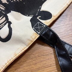 Q-pot リバーシブルトートバッグの画像