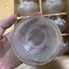 茶器　冷茶　コップ六個セットの画像