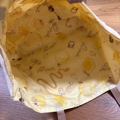 Q-pot リバーシブルトートバッグの画像