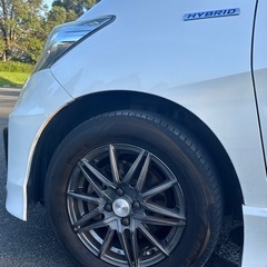 車検付 フリードハイブリッド ６人乗り ナビ ドラレコ ETC アルミホイル ホンダ Hondaの画像