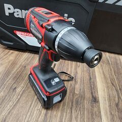 【未使用】パナソニック 充電マルチインパクトドライバー EZ75A9LJ2G-R 18V 5.0Ah バッテリー2個 充電器 ケース【ハンズクラフト熊本けやき通り店】【店頭取引限定】の画像