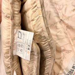 京都西川 ローズラジカル 敷布団 ダブルロング ほぼ未使用の画像