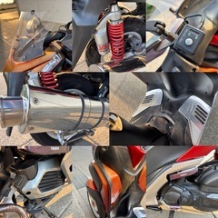 ⭐️トリシティ125フルカスタムレベル❗️社外マフラー・サス・シート・ステップボードなどなどフルカスタムレベル⭐️125ccスクーター⭐️の画像