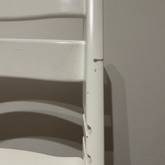ストッケ　STOKKE トリップトラップ　TRIPP TRAPP　こども椅子　白の画像