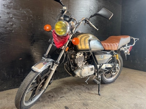 ★支払い総額12.8万円★買取強化中！査定無料♪スズキ GN125H 社外ハンドル！軽スロ、Xホルダー付き！社外タンク！