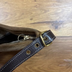 coach スウェード ショルダーの画像