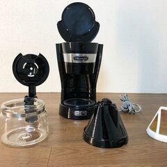 DeLonghi ドリップコーヒーメーカーICM14011J アクティブシリーズ 0.65L しずく防止機能/保温プレート デロンギペーパーレスフィルターの画像