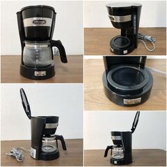 DeLonghi ドリップコーヒーメーカーICM14011J アクティブシリーズ 0.65L しずく防止機能/保温プレート デロンギペーパーレスフィルターの画像