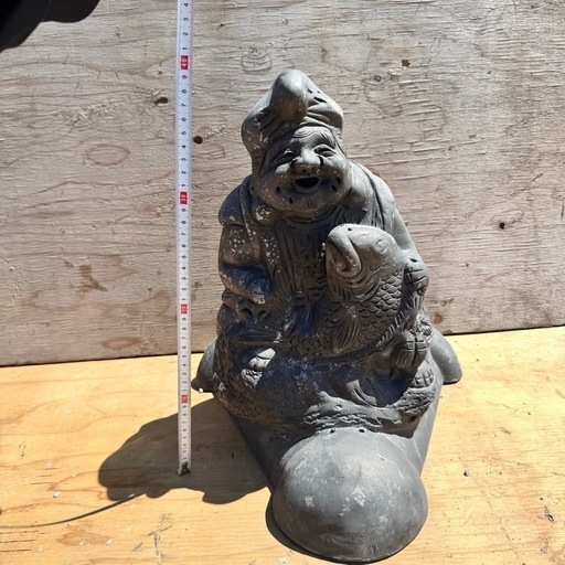 置物 家具・インテリア 新品未使用 恵比寿様 置物 タイ持ち 縁起物