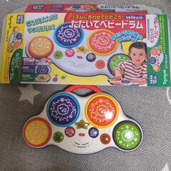 たたいてベビードラム　知育玩具　箱付きの画像