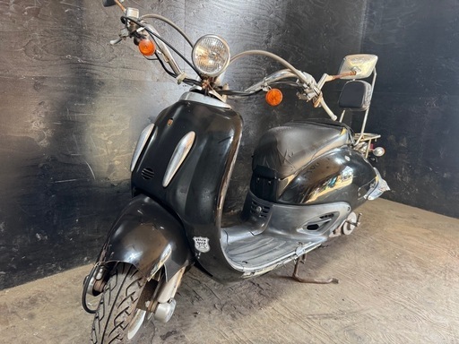 ★支払い総額4.8万円★関東圏内即日配送可能！ホンダ ジョーカー50 AF42 車格の大きい50cc！社外チャンバー！シーシーバー！