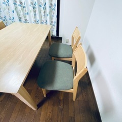 ダイニングテーブルセット（テーブル＋椅子4脚）の画像