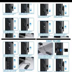 新品未使用 コンパクト1080P HDカメラ、ナイトビジョン付きの画像
