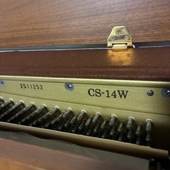カワイピアノCS14Wの画像