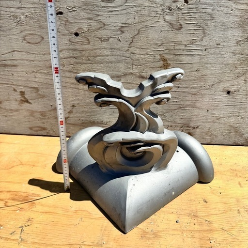 値引き可能恵比寿様 置物 縁起物 商売繁盛 開運 インテリア鬼瓦オブジェ