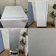 I692 🌈 ジモティー限定価格！2024年製の高年式♪ Hisense 冷蔵庫 (175L) ⭐ 動作確認済 ⭐ クリーニング済の画像