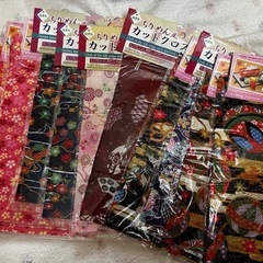 化繊ちりめん布はぎれセットの画像