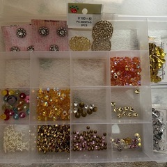 ビーズ  アクセサリーパーツ ハンドメイド素材 手芸 セットの画像