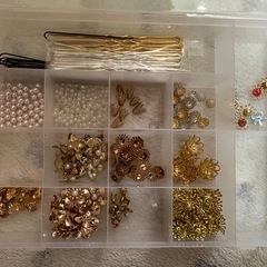 ビーズ  アクセサリーパーツ ハンドメイド素材 手芸 セットの画像