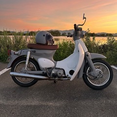 リトルカブ　スーパーカブ　ハンターカブ　カスタムカブ　チョッパーカブ　車体　本体　コブラシート　ナポレオンミラー　好きへの画像