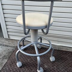 ★動作〇★ 家具 ニトリ 回転 椅子 スツール イス チェア の画像