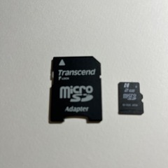 SDカードとアダプターセットの画像