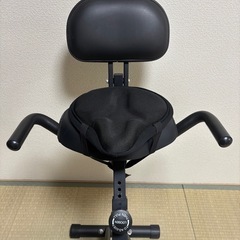 HAIGE エクササイズバイク 背もたれ付き 取説付の画像