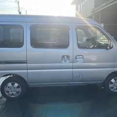 黒ナンバーのエブリィワゴン売ります。車検まだあります。の画像