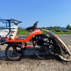 クボタ　田植機 4条植え 6馬力　4WD　乗用型　田んぼ　水田　SPK4 ガソリン 農機具 田植え機 宮崎 簡易始動動画ありの画像