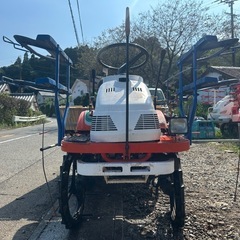 クボタ　田植機 4条植え 6馬力　4WD　乗用型　田んぼ　水田　SPK4 ガソリン 農機具 田植え機 宮崎 簡易始動動画ありの画像