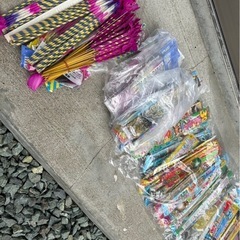 家庭用花火 セット まとめてお譲りしますの画像