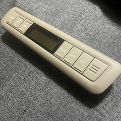 アルファード　リアエアコンスイッチの画像