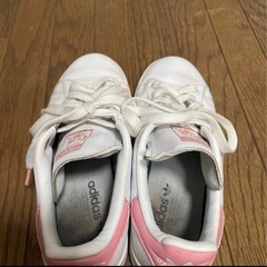 アディダス adidas スタンスミス　 ホワイト　ピンク　stan smithの画像
