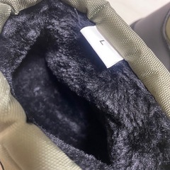 ブーツ　撥水加工　中綿の画像