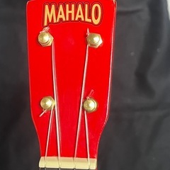 MAHALO 赤ウクレレNUBONE未使用品の画像