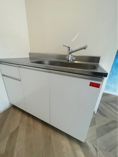 【未使用】TOTO ミニキッチン 幅120cm イトミック温水器付き（立川引取）