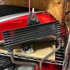 【手渡しのみ】 CBX400F 黒赤 外装一式 おまけ付きの画像